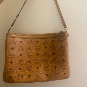 MCM clutch bag used